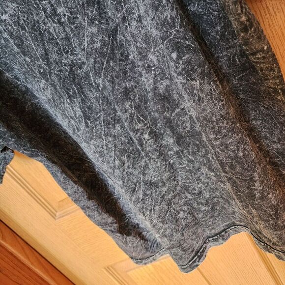 Vintage 1990s Batman Black Acid Wash DC Comics Reversible to Catwomen Shirt 2XL - Picture 8 of 16